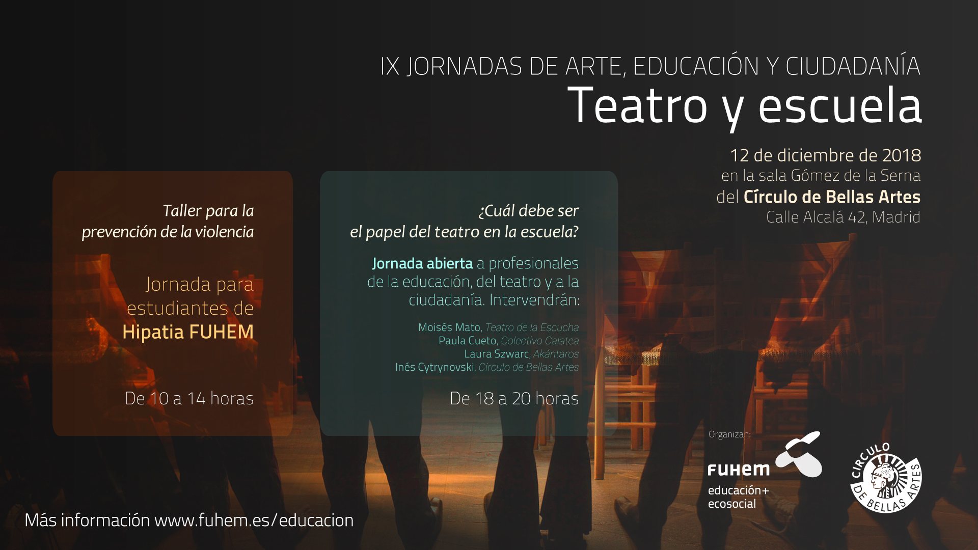 flyer jornadas educacion2018