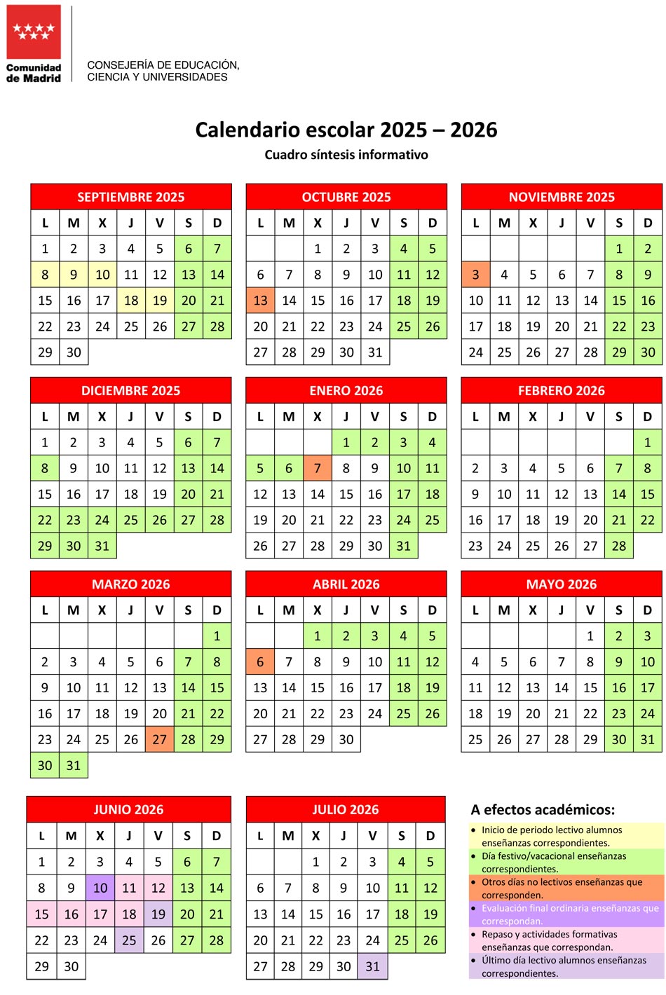 calendario 24 25