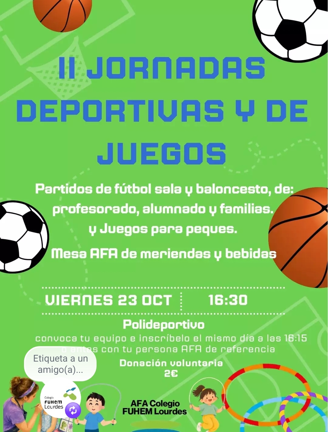 II Jornadas deportivas y de juegos AFA