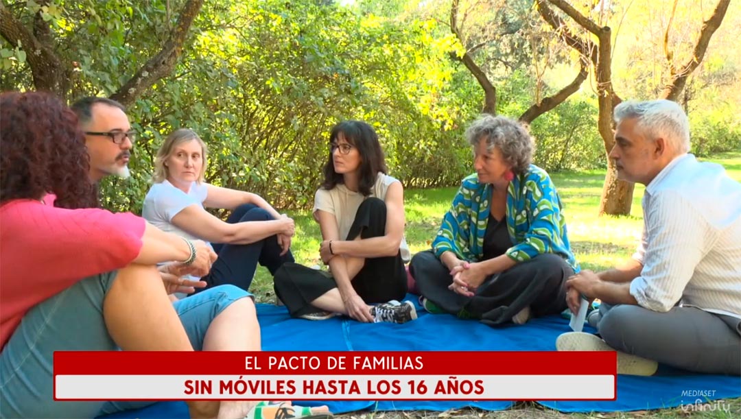 Entrevista movimiento Adolescencia libre de móviles
