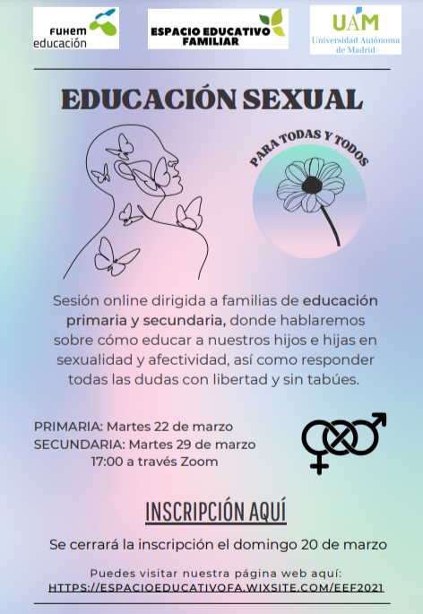 curso educacion sexual marzo 22