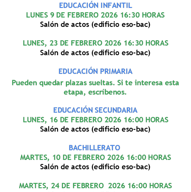fechas jornadas puertas abiertas 2627 v2